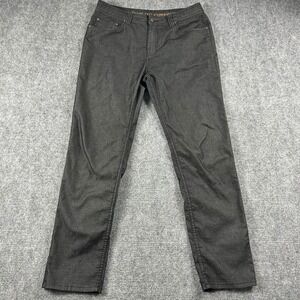 Prana Slim Fit Pants Mens 34x32 Charcoal Gray Outdoor Hiking Casual Trousers